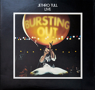 JETHRO TULL - Live Bursting Out (German and USA Releases) album front cover vinyl record